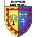 Rouvrois-sur-Meuse Sticker wappen, gelsenkirchen, augsburg, klebender aufkleber