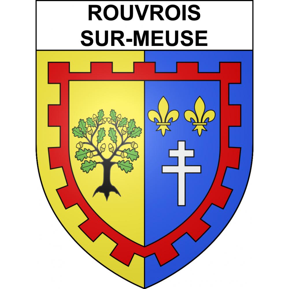 Adesivi stemma Rouvrois-sur-Meuse adesivo