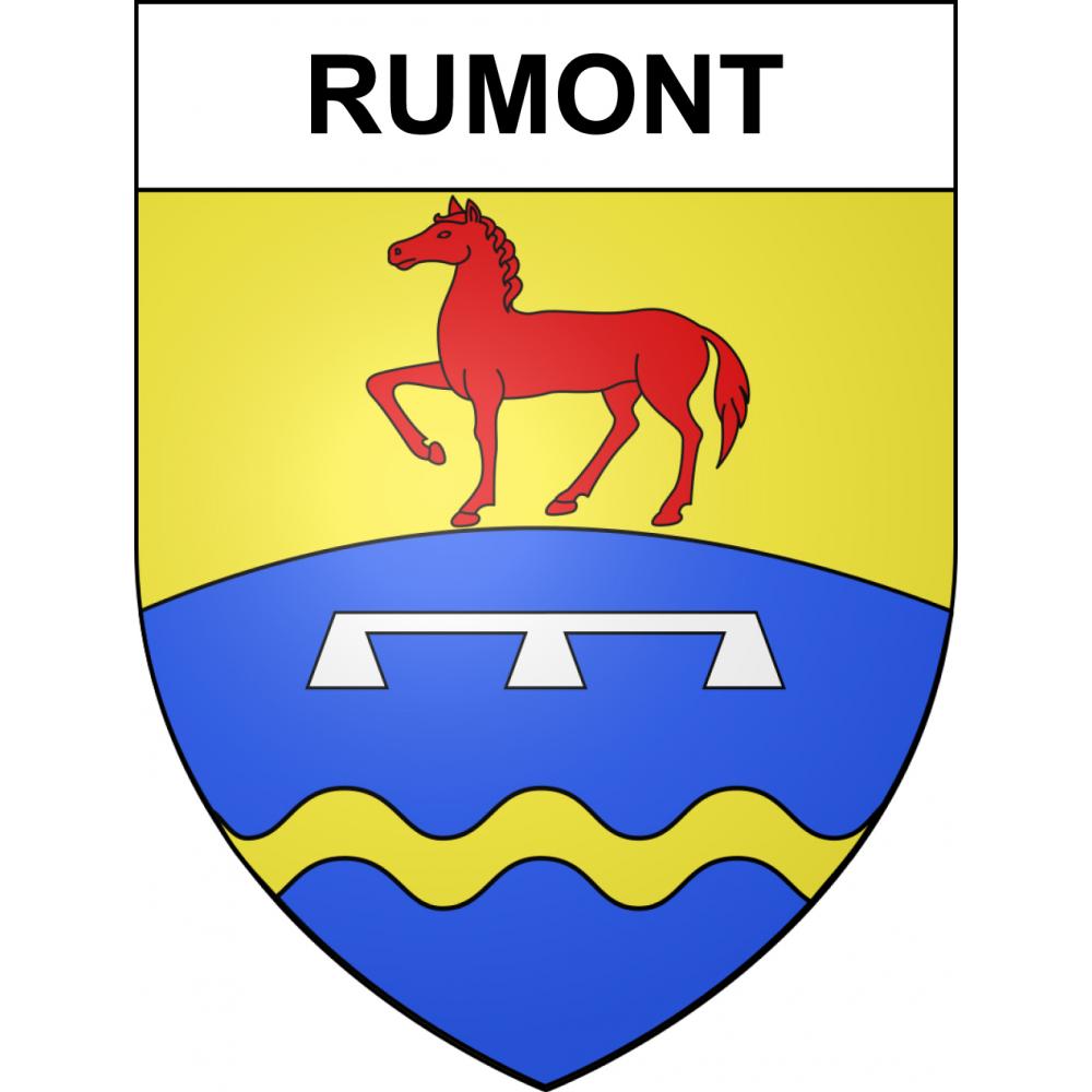 Stickers coat of arms Rumont adhesive sticker