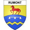 Rumont 55 ville sticker blason écusson autocollant adhésif