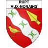 Rupt-aux-Nonains 55 ville sticker blason écusson autocollant adhésif
