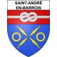 Stickers coat of arms Saint-André-en-Barrois adhesive sticker