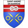 Adesivi stemma Saint-André-en-Barrois adesivo