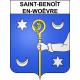 Saint-Benoît-en-Woëvre 55 ville sticker blason écusson autocollant adhésif