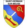 Stickers coat of arms Saint-Germain-sur-Meuse adhesive sticker