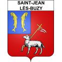 Saint-Jean-lès-Buzy Sticker wappen, gelsenkirchen, augsburg, klebender aufkleber
