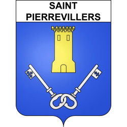Saint-Pierrevillers Sticker wappen, gelsenkirchen, augsburg, klebender aufkleber