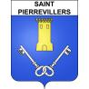 Pegatinas escudo de armas de Saint-Pierrevillers adhesivo de la etiqueta engomada