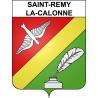 Stickers coat of arms Saint-Remy-la-Calonne adhesive sticker