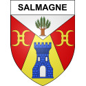 Stickers coat of arms Salmagne adhesive sticker