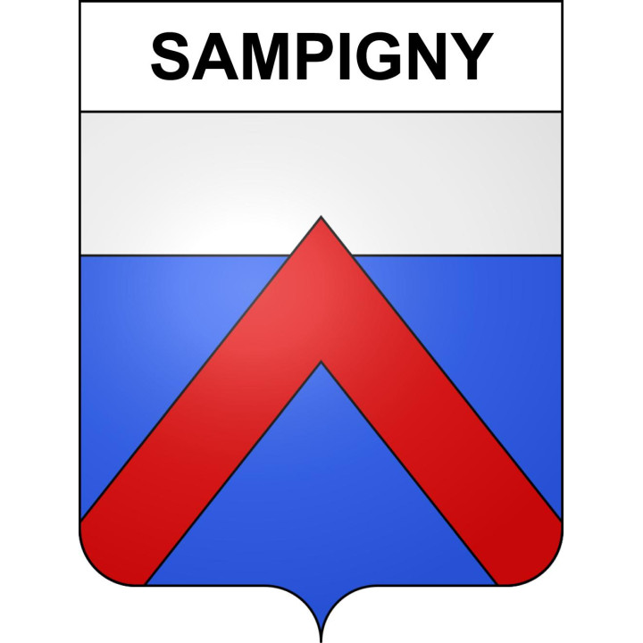 Salmagne Sticker wappen, gelsenkirchen, augsburg, klebender aufkleber