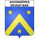 Adesivi stemma Savonnières-devant-Bar adesivo