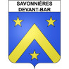 Savonnières-devant-Bar Sticker wappen, gelsenkirchen, augsburg, klebender aufkleber