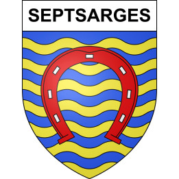 Septsarges 55 ville sticker blason écusson autocollant adhésif