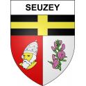 Seuzey Sticker wappen, gelsenkirchen, augsburg, klebender aufkleber