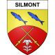Silmont Sticker wappen, gelsenkirchen, augsburg, klebender aufkleber