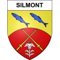 Silmont 55 ville sticker blason écusson autocollant adhésif