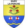 Sivry-la-Perche 55 ville sticker blason écusson autocollant adhésif