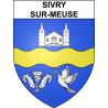 Stickers coat of arms Sivry-sur-Meuse adhesive sticker