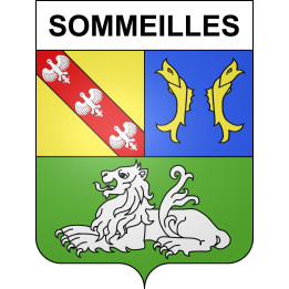 Sommeilles Sticker wappen, gelsenkirchen, augsburg, klebender aufkleber