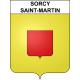 Sorcy-Saint-Martin 55 ville sticker blason écusson autocollant adhésif
