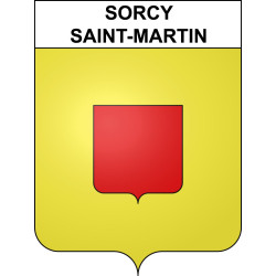 Stickers coat of arms Sorcy-Saint-Martin adhesive sticker
