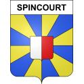 Spincourt 55 ville sticker blason écusson autocollant adhésif