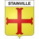 Stainville 55 ville sticker blason écusson autocollant adhésif