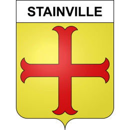 Stainville Sticker wappen, gelsenkirchen, augsburg, klebender aufkleber