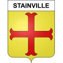 Stainville 55 ville sticker blason écusson autocollant adhésif