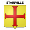 Pegatinas escudo de armas de Stainville adhesivo de la etiqueta engomada