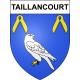 Taillancourt 55 ville sticker blason écusson autocollant adhésif