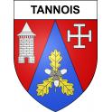 Stickers coat of arms Tannois adhesive sticker