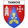 Tannois Sticker wappen, gelsenkirchen, augsburg, klebender aufkleber