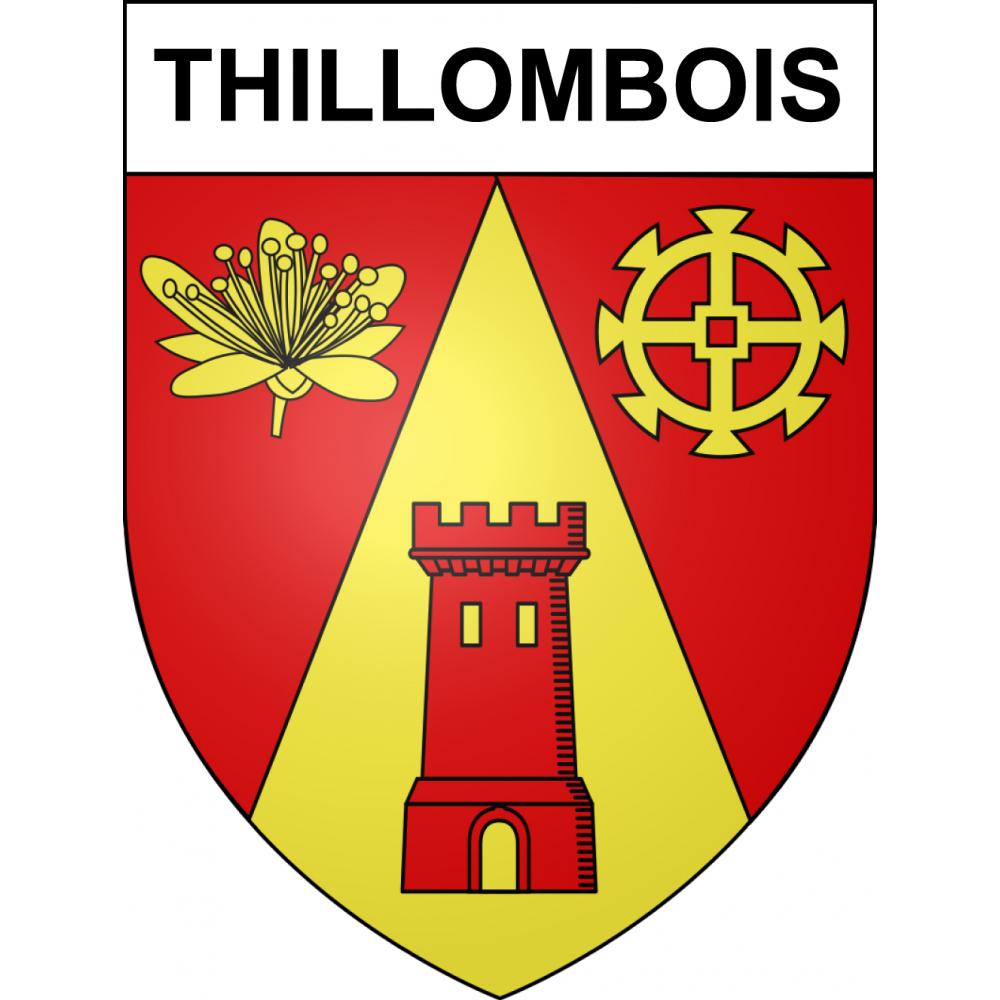 Thillombois Sticker wappen, gelsenkirchen, augsburg, klebender aufkleber