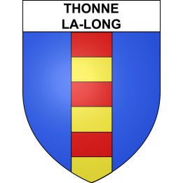 Stickers coat of arms Thonne-la-Long adhesive sticker
