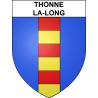 Thonne-la-Long 55 ville sticker blason écusson autocollant adhésif