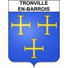 Stickers coat of arms Tronville-en-Barrois adhesive sticker