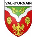 Val-d'Ornain 55 ville sticker blason écusson autocollant adhésif