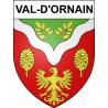 Val-d'Ornain 55 ville sticker blason écusson autocollant adhésif