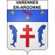 Varennes-en-Argonne 55 ville sticker blason écusson autocollant adhésif