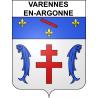 Stickers coat of arms Varennes-en-Argonne adhesive sticker