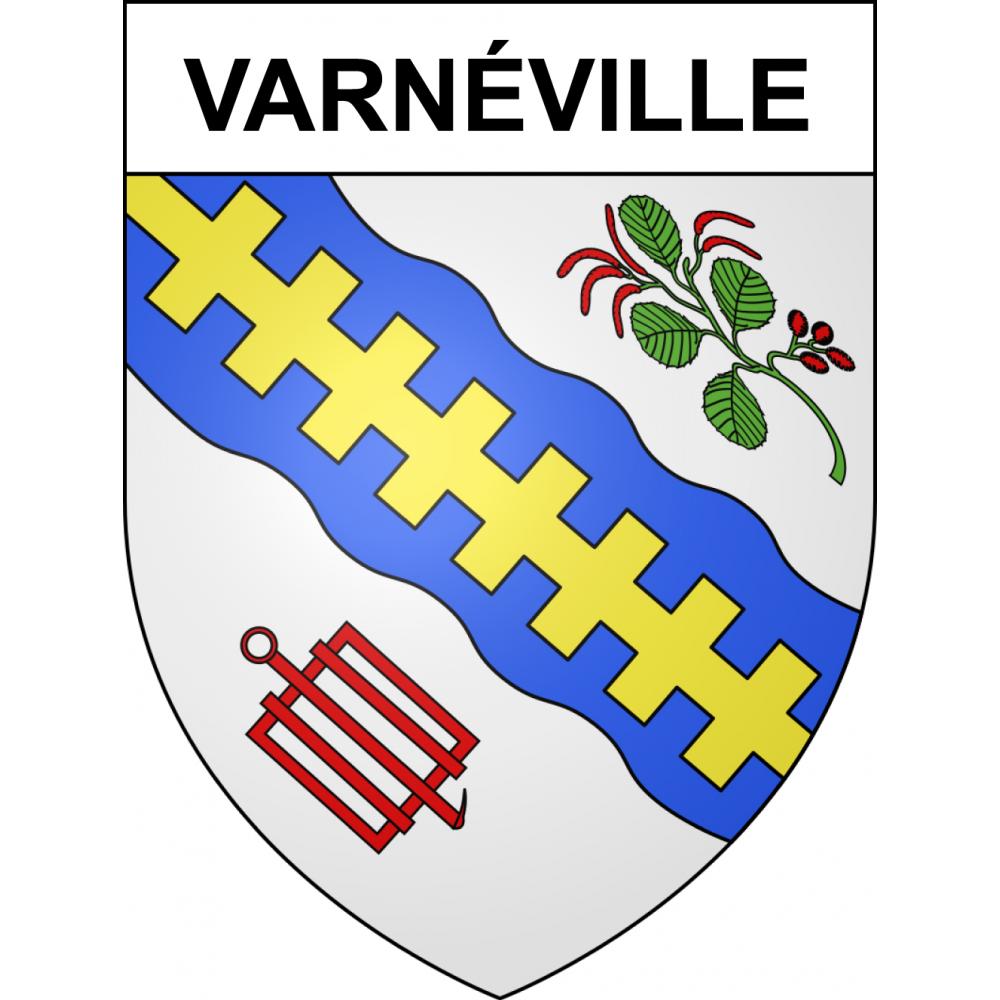 Varnéville 55 ville sticker blason écusson autocollant adhésif