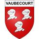 Vaubecourt 55 ville sticker blason écusson autocollant adhésif