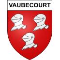 Vaubecourt 55 ville sticker blason écusson autocollant adhésif