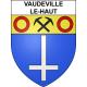 Vaudeville-le-Haut Sticker wappen, gelsenkirchen, augsburg, klebender aufkleber