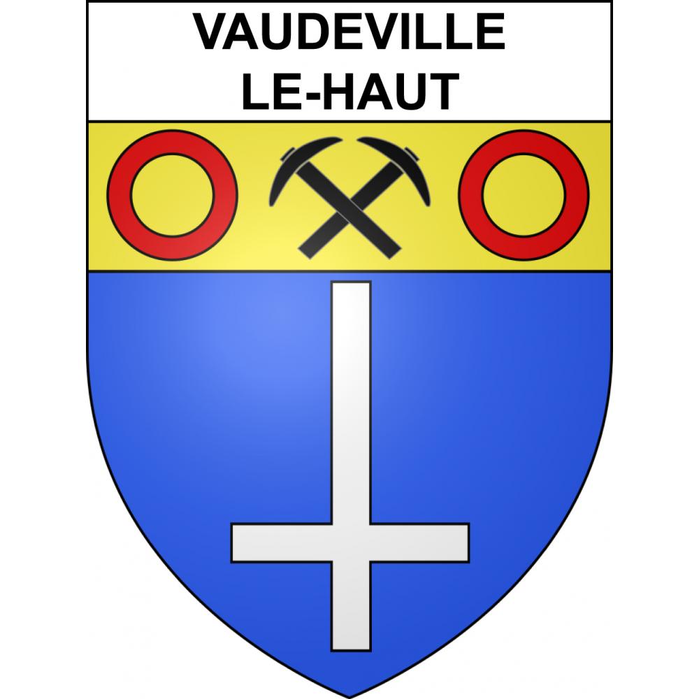 Adesivi stemma Vaudeville-le-Haut adesivo