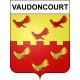 Vaudoncourt 55 ville sticker blason écusson autocollant adhésif