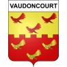 Stickers coat of arms Vaudoncourt adhesive sticker