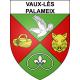 Vaux-lès-Palameix 55 ville sticker blason écusson autocollant adhésif